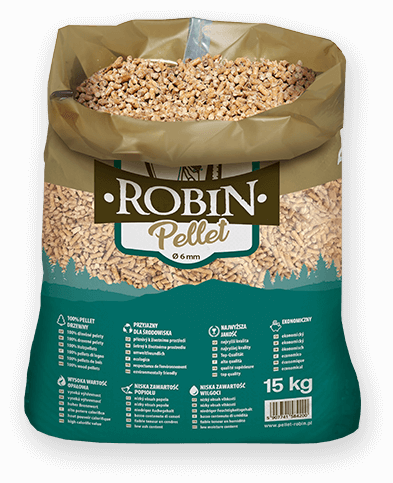 worek pelletu opałowego Robin do kupienia w Łomży lub sklepie internetowym